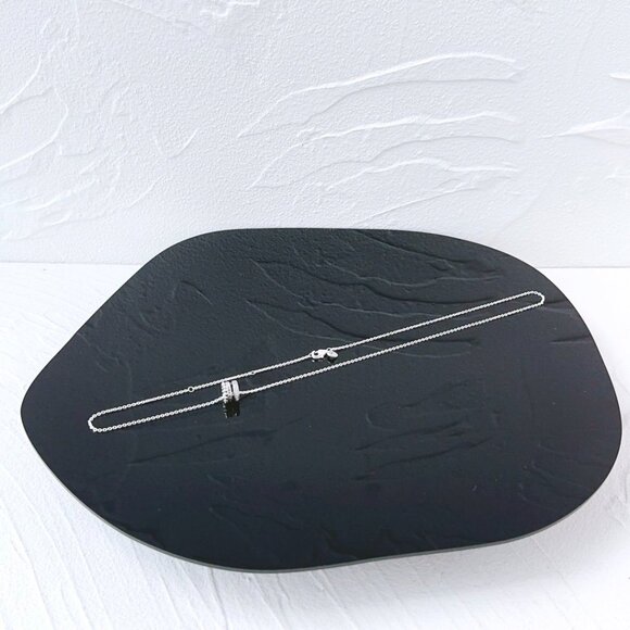 Pandora Signature series logo Pave inlaid small waist beaded 3-in-1 pendant neck - Picture 5 of 6